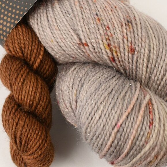 Dyed by Delz Sparkle Yarn Sock Set Merino Wool Nylon Hand-Dyed Mysterious Crow - Picture 2 of 3